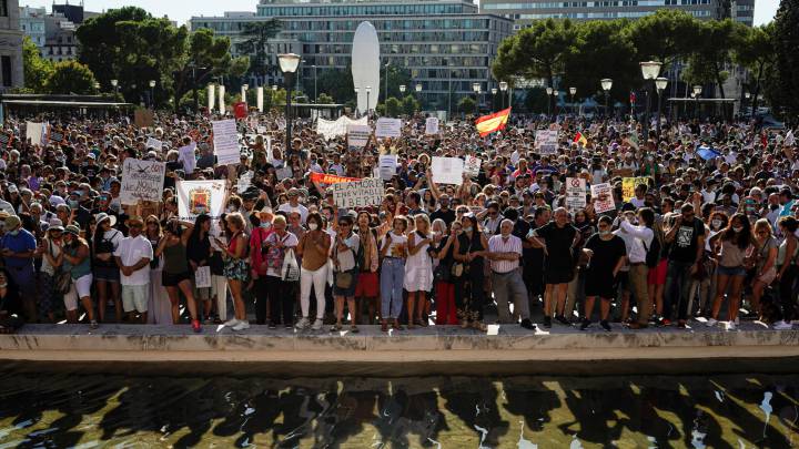 La manifestación antimascarillas «no les va a salir gratis», según el delegado de Gobierno en Madrid