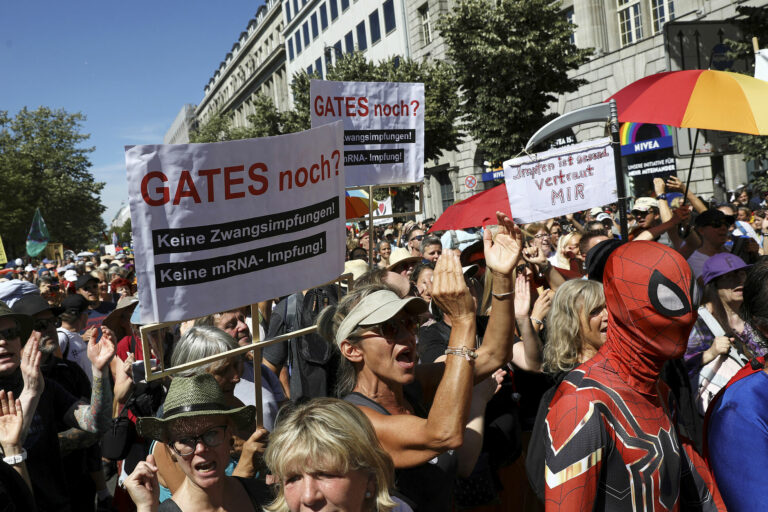 Alemania prohíbe una manifestación negacionista del COVID-19 para evitar contagios