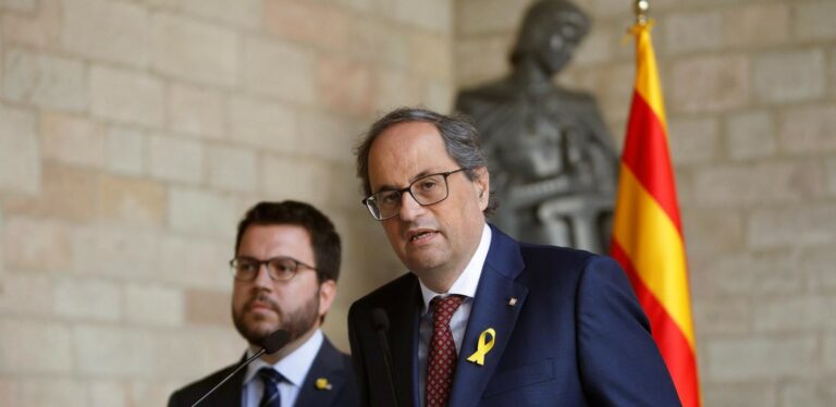 Acuerdo JxCat-ERC para la Generalitat