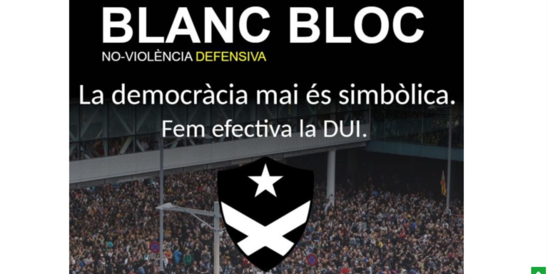 Blanc Bloc actuaría en caso de que Torra sea inhabilitado