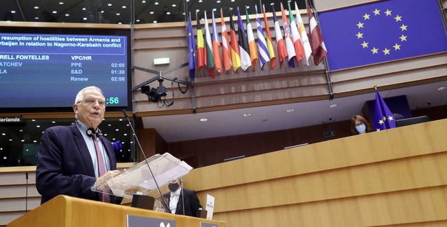 Bronca contra Josep Borrell desde el Europarlamento en un ridículo más de España