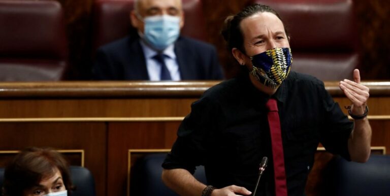 [Vídeo] Iglesias y los «complejos» de Vox: «Les gustaría ser terribles fascistas, pero no pasan de acomplejados reaccionarios»