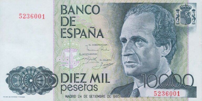 La ‘Peseta’ en billetes y monedas dejarán de tener valor en 50 días