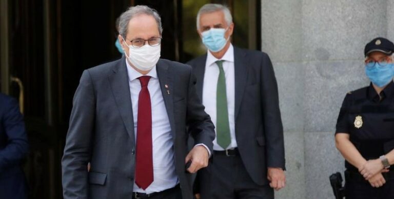 El TC vuelve a pronunciarse en contra de suspender al expresident Quim Torra
