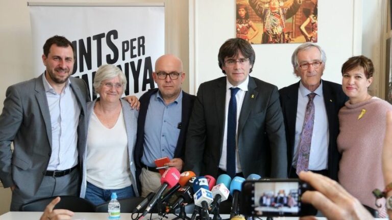 Se reinicia el suplicatorio en el Parlamento Europeo sobre Puigdemont, Comín y Ponsati