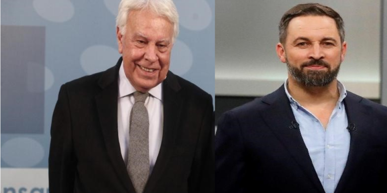 Felipe González correspondido en el Congreso: Vox «Gracias, nosotros sí lo reconocemos»