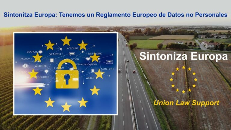 ¿No lo sabian? Tenemos un Reglamento Europeo de Datos no Personales