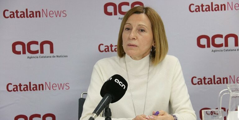 Forcadell y la declaración de Independencia: «Si lo volvemos a hacer se tiene que terminar mejor»
