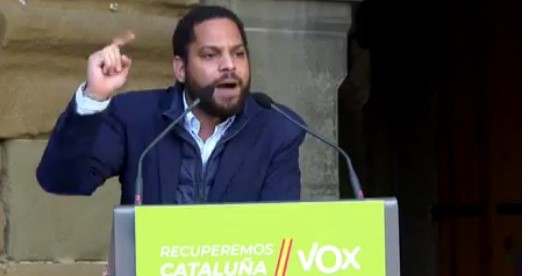 [Vídeo] El pueblo de Vic en Catalunya contra la presencia de la ultraderecha de Vox por el 14F