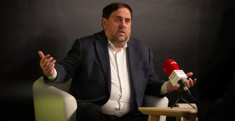 Junqueras: ERC no pactará con el PSC porque afirma que Illa aceptaría «los votos de Vox»