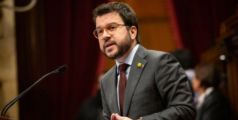 Aragonès se fija como objetivo hacer «inevitable» la autodeterminación de Catalunya