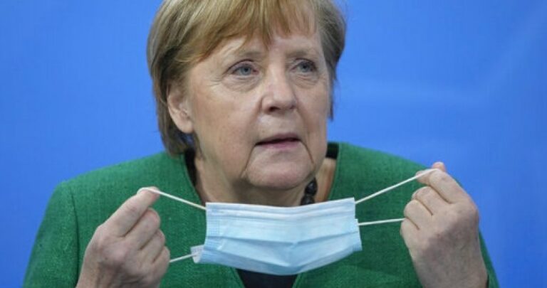 Angela Merkel: “Estamos en una nueva pandemia por variantes del virus mucho más peligrosa”
