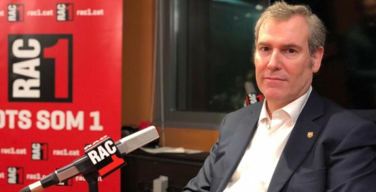 Emili Rousaud vincula a «alguien próximo a Soraya Sáenz de Santamaría» con el ‘Barçagate’
