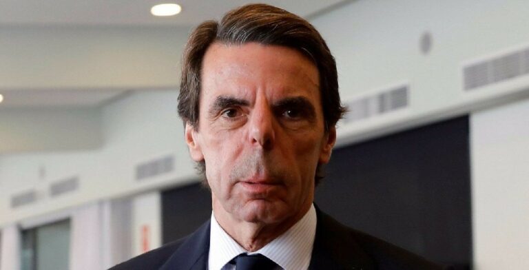 Aznar partidario de más represión contra el independentismo y los presos políticos