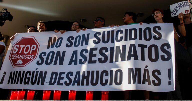 Un hombre de 58 años se suicida cuando iba a ser desahuciado en el barrio de Sants de Barcelona