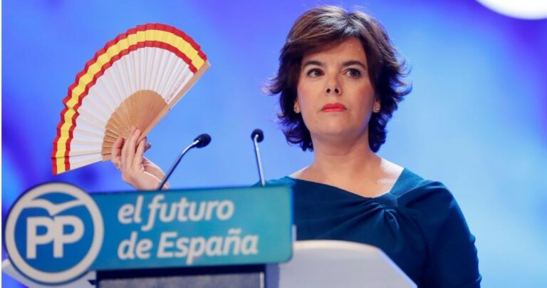 [Vídeo] La inefable Soraya Sáenz de Santamaría padecería una grave enfermedad