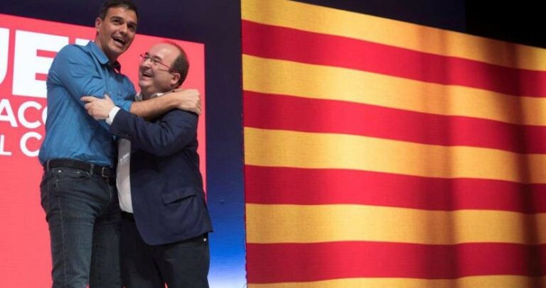 Sánchez aprovecharía el ‘obligado’ referéndum en Catalunya para imponer su España federal