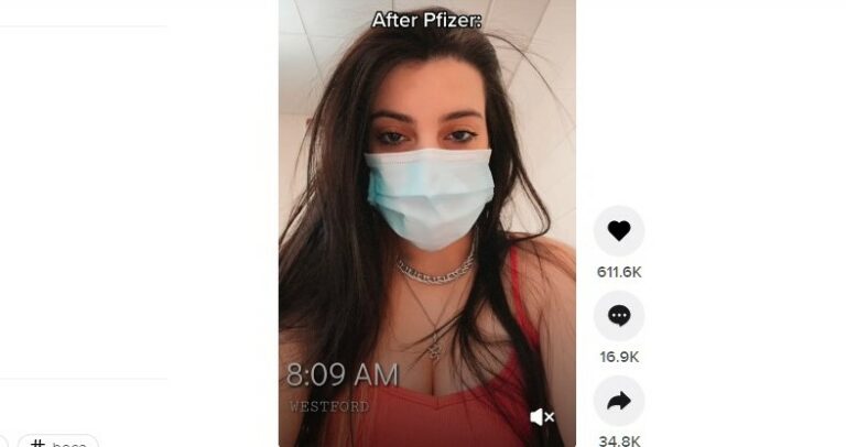 [Vídeo] Mujeres noruegas informan de un aumento de sus pechos tras la vacuna de Pfizer