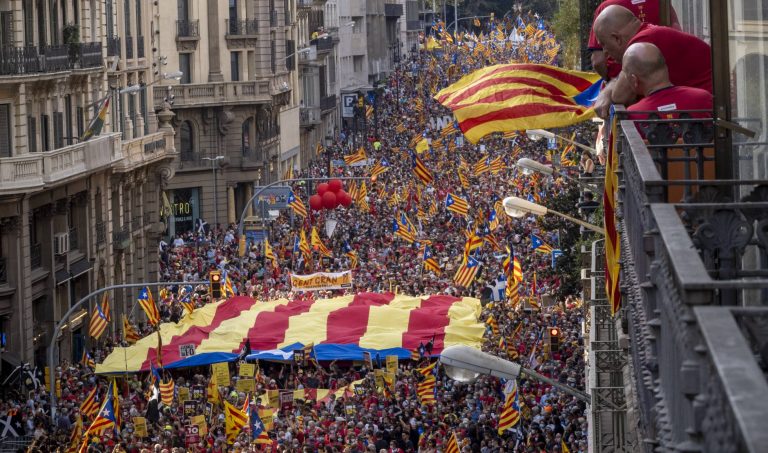 Agresión ultra a un joven independentista durante la Diada