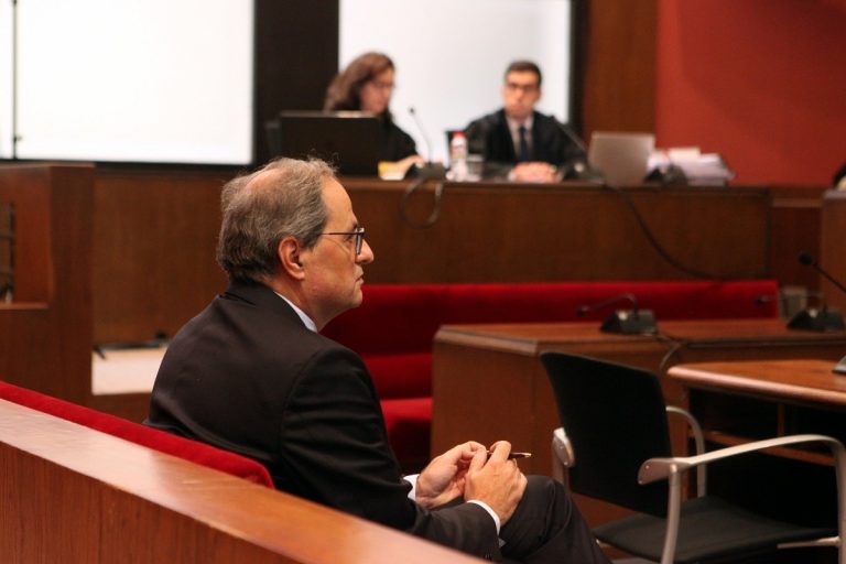 [Vídeo] Torra dice basta a la injusticia española: No irá al segundo juicio por desobediencia