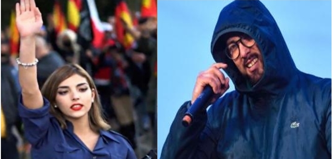 La brutal reflexión de Valtònyc sobre la fascista Isabel Peralta y la pasividad de España