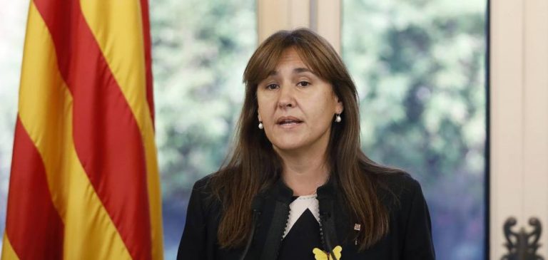 Laura Borràs denuncia la infame «judicialización» contra el independentismo