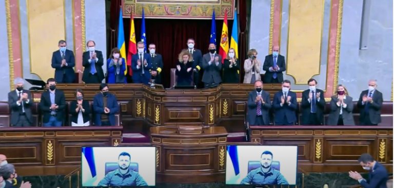 [Vídeo] Zelenski pide que ciertas empresas españolas dejen de tener actividad con Rusia