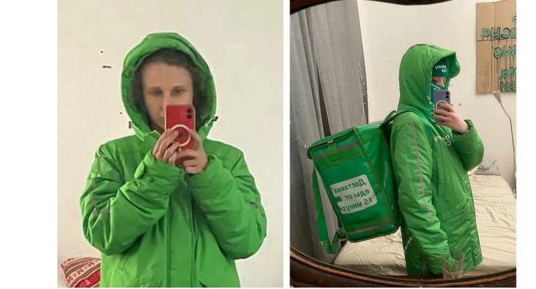 La líder feminista de Pussy Riot huye de Rusia disfrazada de repartidora de comida