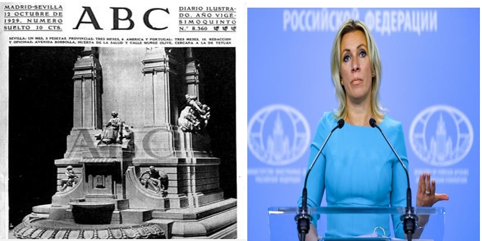 [Destapado] La entrevista que el ABC ocultaba de la Portavoz del Ministerio de Exteriores de Rusia