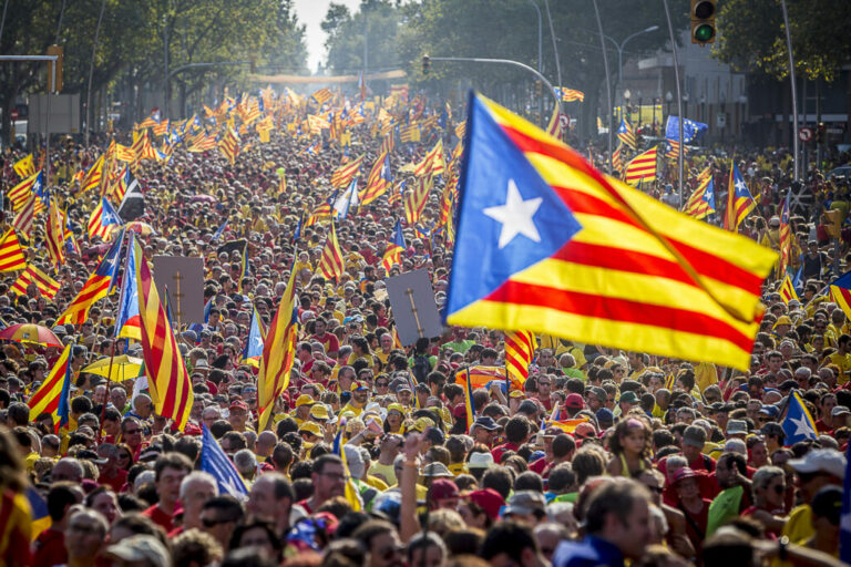 [Info] Modificaciones del tráfico en Barcelona por la manifestación de la Diada del 11S
