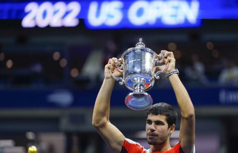 El tenista murciano Carlos Alcaraz campeón del US Open y número 1 del mundo