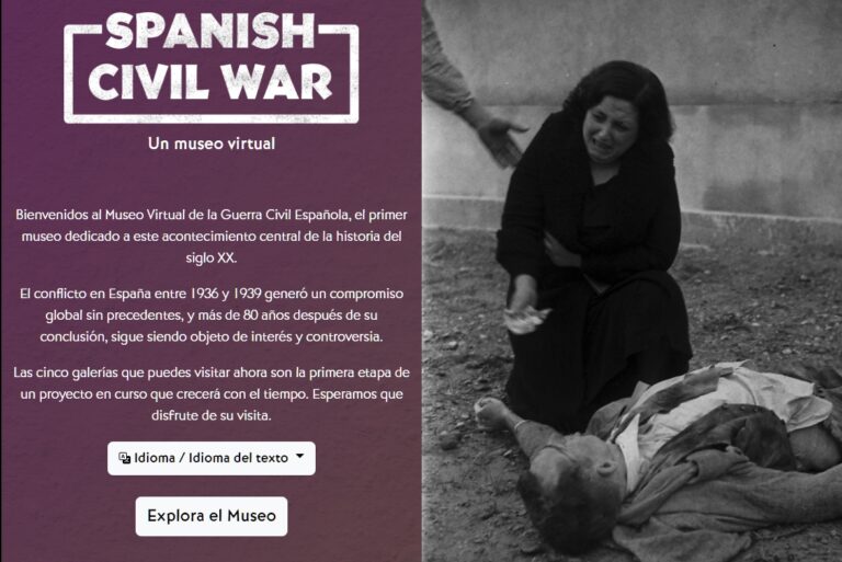 El primer museo virtual de la Guerra Civil Española abre sus puertas alojado en Canadá
