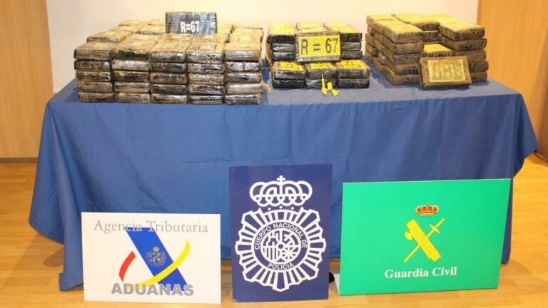 Detenido en Valencia un policía nacional por una remesa de 200 kilos de cocaína