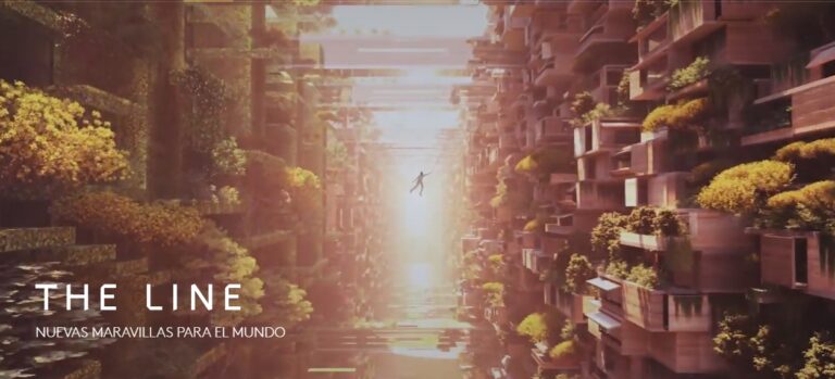 [Vídeo] Arranca ‘The Line’: la ciudad de 170 km y espejos gigantes en Arabia Saudí