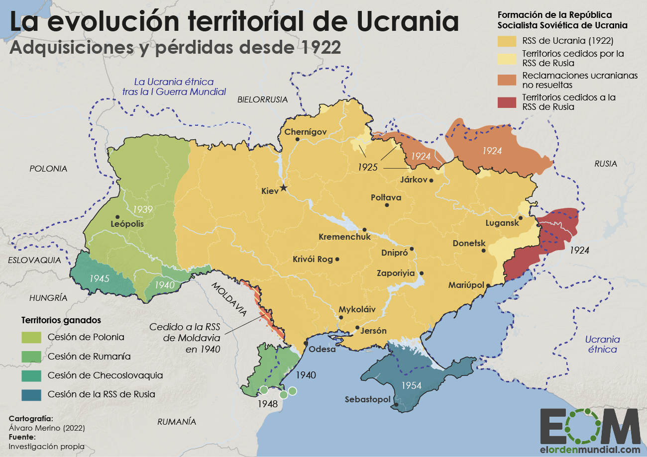 Mapa guerra ucrania interactivo hoy