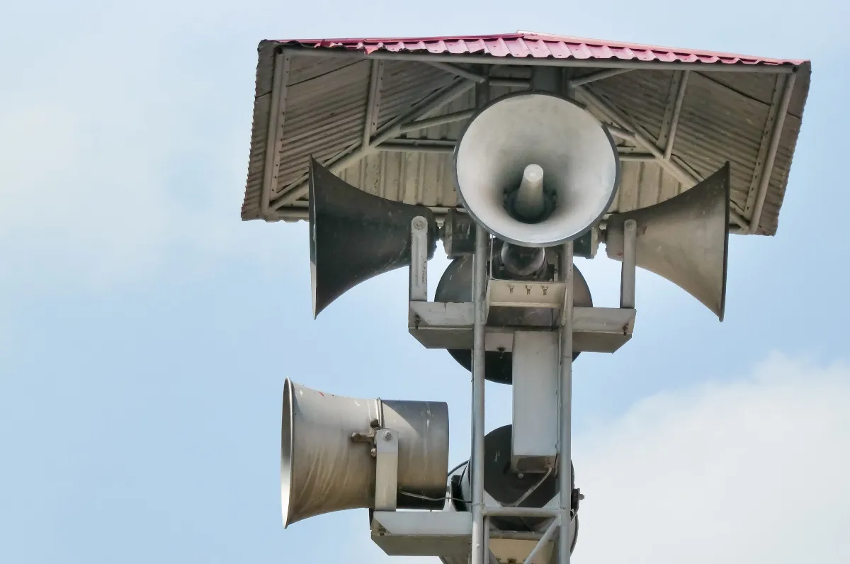 Sonido de Sirena en la Ciudad - Alarma Nuclear 