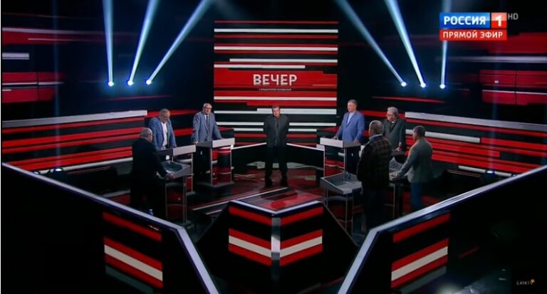 La TV rusa compara la retirada de Kherson con históricas derrotas militares de Rusia