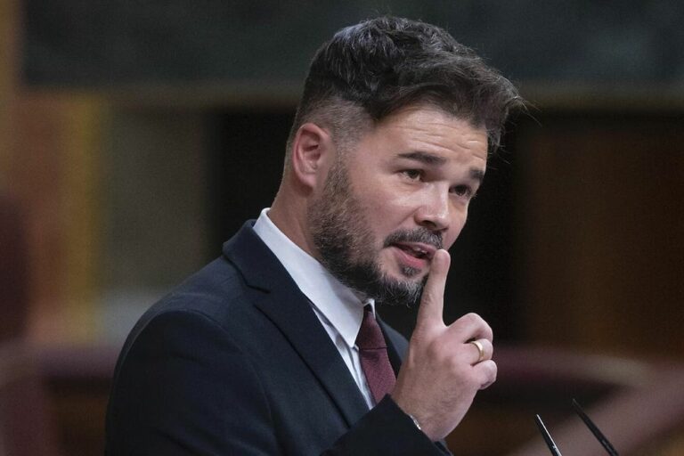 Rufián desafía a Pedro Sánchez: Si el Procés ha terminado “hagamos un referéndum”