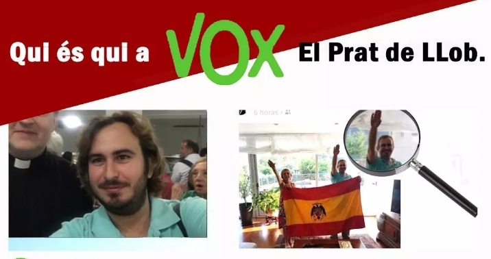 El PP catalán ficha a un ex de Vox que saludaba al estilo nazi