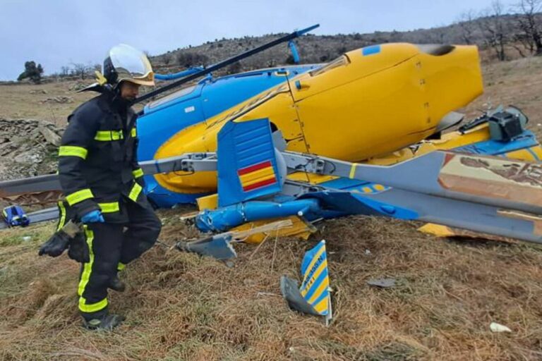 Estupor: El piloto del helicóptero de la DGT que se estrelló dio positivo en cocaína y metanfetaminas