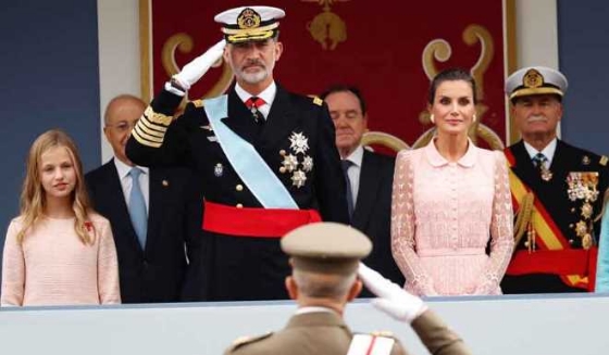 Tal como legó Franco Leonor empezará su formación militar en agosto en Zaragoza