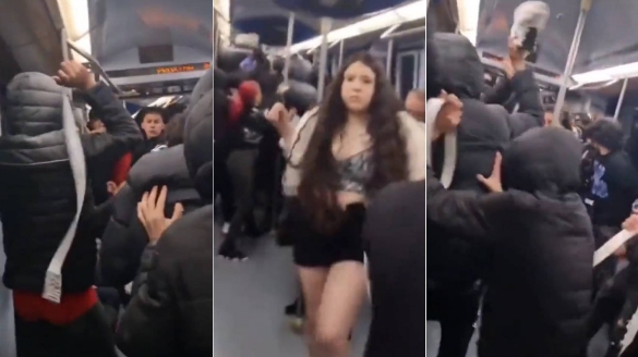 [Vídeo] Brutal pelea en el Metro de Madrid