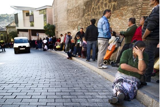 La población española sigue en un alarmante riesgo de pobreza o exclusión social 
