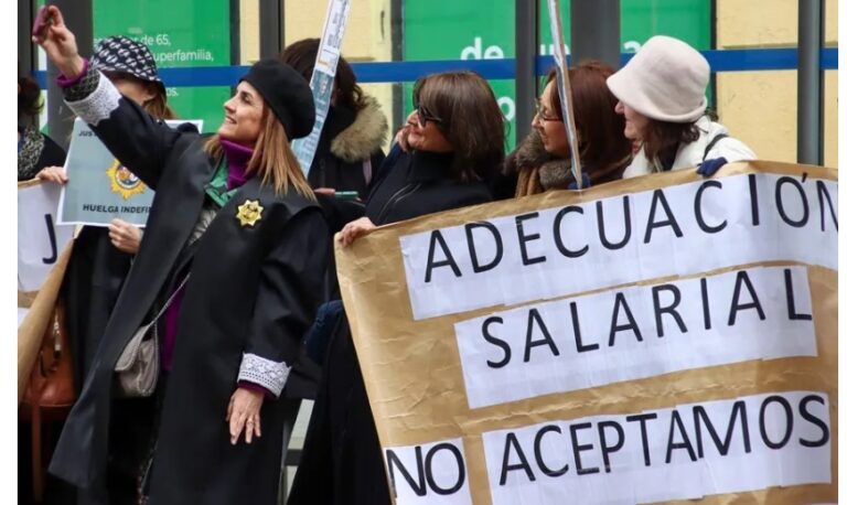 Vídeo | Huelga indefinida de funcionarios de Justicia con paros parciales