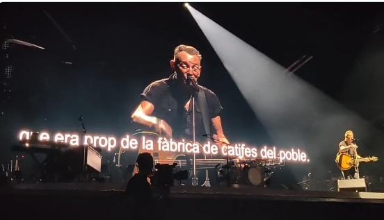 Vídeo | El compromiso de Springsteen por hablar catalán: «Ans bayem dio menja» -Ens veiem diumenge- (Nos vemos el domingo)