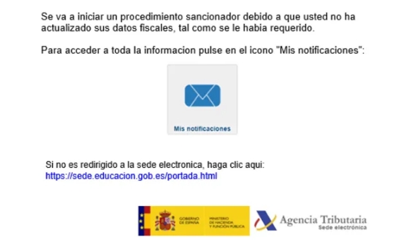Alerta por la ola de falsos e-mails de Hacienda para estafar con la ...