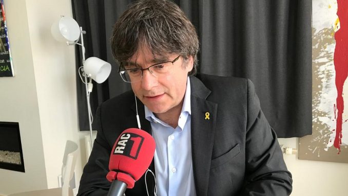 Puigdemont pide aclarar al Parlamento Europeo si tiene inmunidad para ir a Estrasburgo